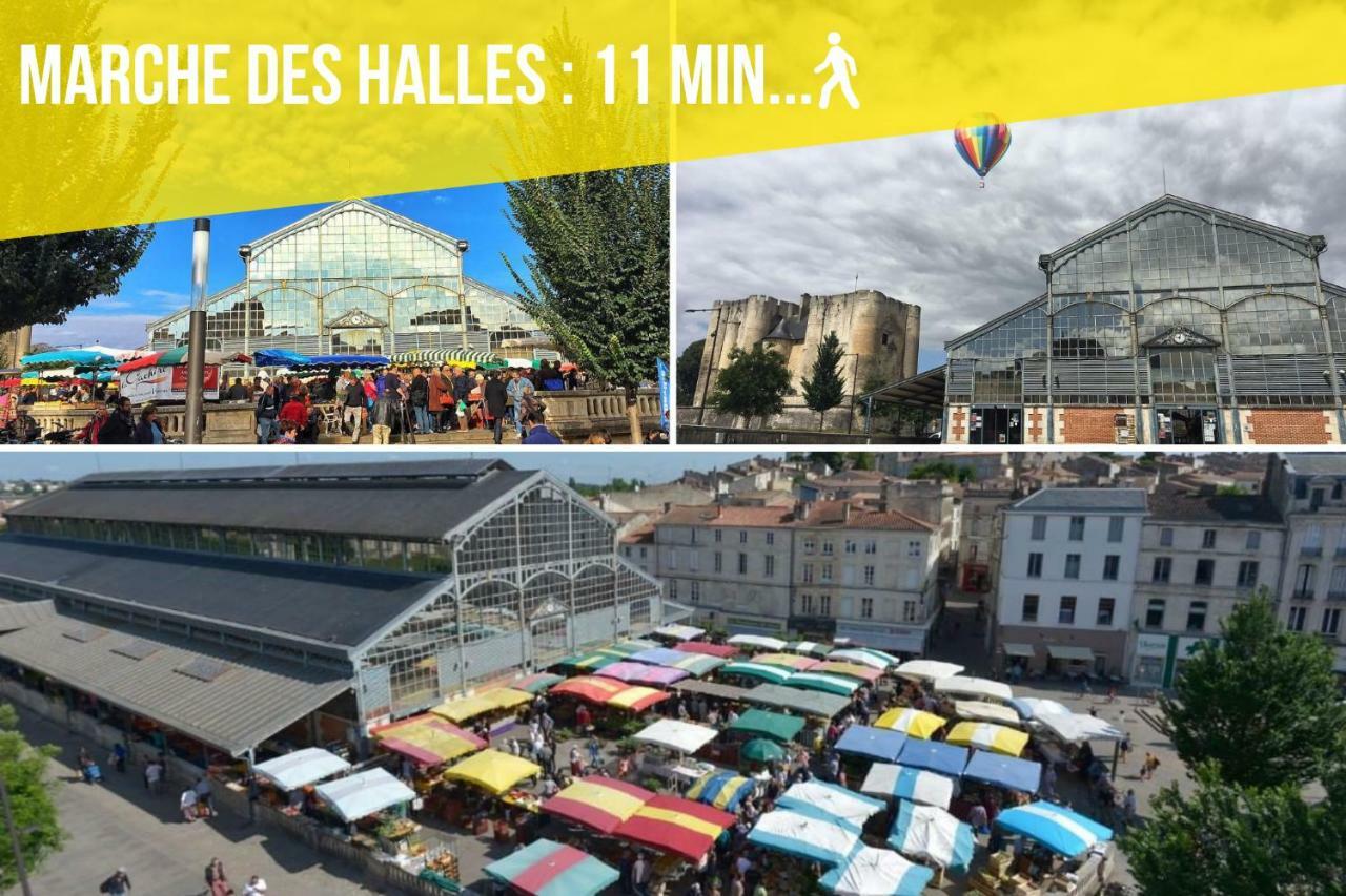 Votre Escale - Le Petit Montmartre Apartment Niort Bagian luar foto