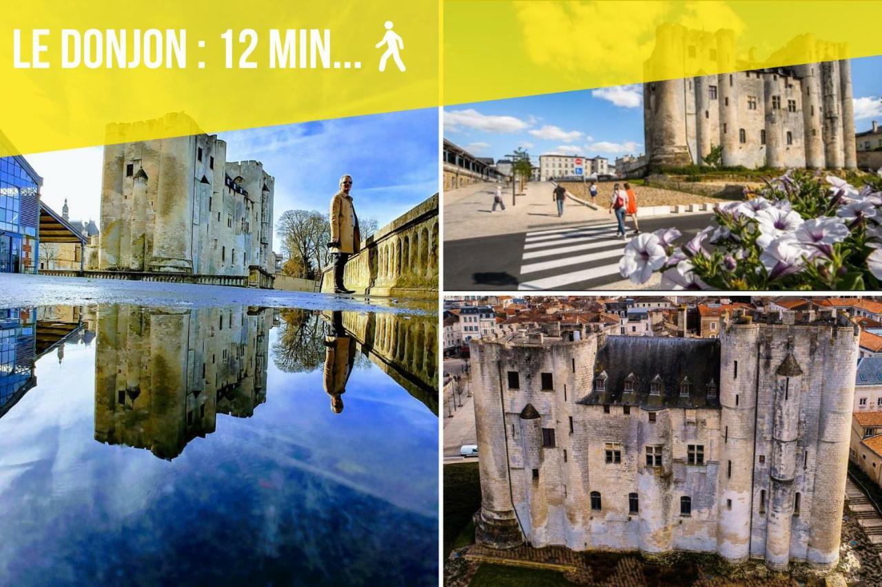 Votre Escale - Le Petit Montmartre Apartment Niort Bagian luar foto